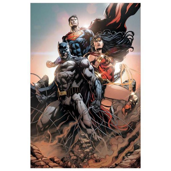 DC Comics, "Trinity #1" Numbered Limited Edition Giclee on Canvas by Jason Fabok with COA.