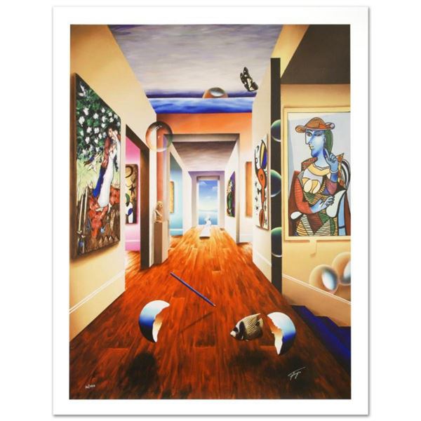 "Theresa and 3 Candles" Limited Edition Giclee on Canvas (30" x 40") by Ferjo, Numbered and Hand Sig