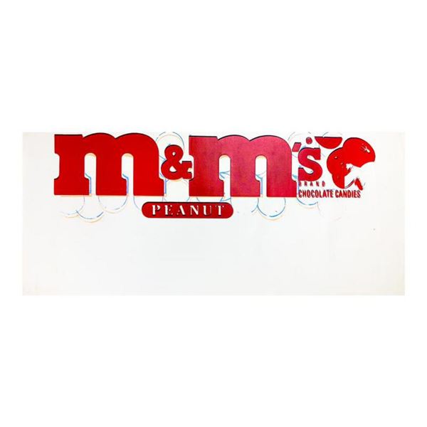 Steve Kaufman (1960-2010), "M&Ms" Hand Signed and Numbered Limited Edition Hand Pulled silkscreen mi
