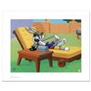 Image 1 : "Hollywood Hare" Limited Edition Giclee from Warner Bros., Numbered with Hologram Seal and Certifica