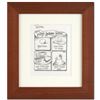Image 1 : Bizarro! "Anatomy Lesson" is a Framed Original Pen & Ink Drawing by Dan Piraro, Hand Signed by the A