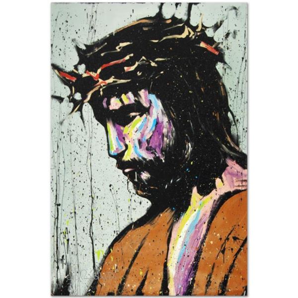 "Jesus" Limited Edition Giclee on Canvas (30" x 40") by David Garibaldi, Numbered and Signed. This p