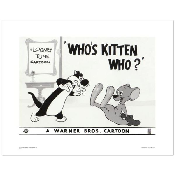 "Who's Kitten Who?" Limited Edition Giclee from Warner Bros., Numbered with Hologram Seal and Certif