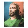 Image 1 : Ringo Daniel Funes (Protege of Andy Warhol's Apprentice, Steve Kaufman), "Jesus" One-of-a-Kind Mixed