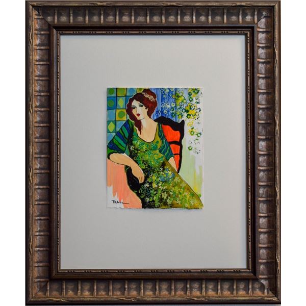 Patricia Govezensky- Original Mixed Media "Summertime"