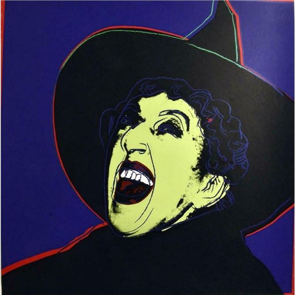 Andy Warhol- Screenprint in colors "Witch"