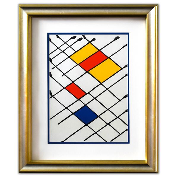 Alexander Calder- Lithograph "DLM156 - Damier"