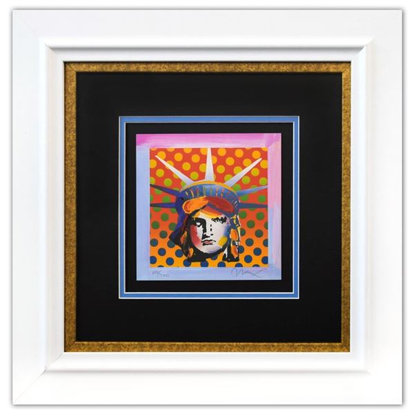 Peter Max- Original Lithograph "Liberty Head XI (Mini)"