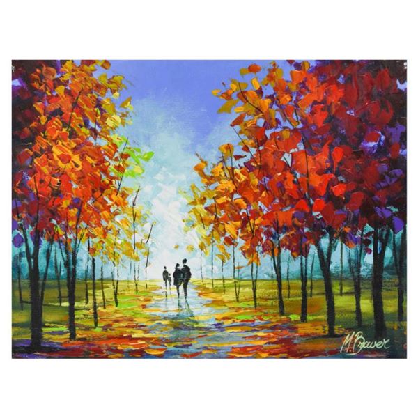 Marc Braver, Original Acrylic Painting on Canvas, Hand Signed with Letter of Authenticity.