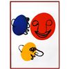 Image 2 : Alexander Calder- Lithograph "DLM221 - Visages"