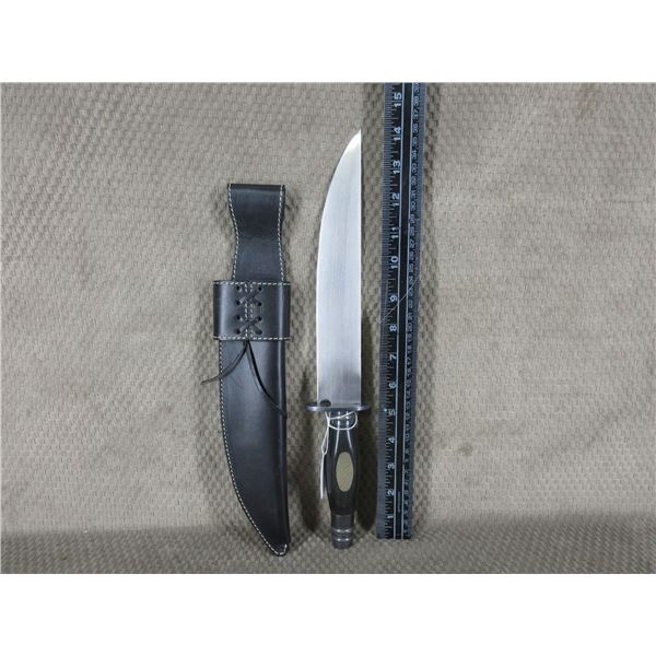 Dixie Gun Works KE6701 Bowie Knife with Sheath