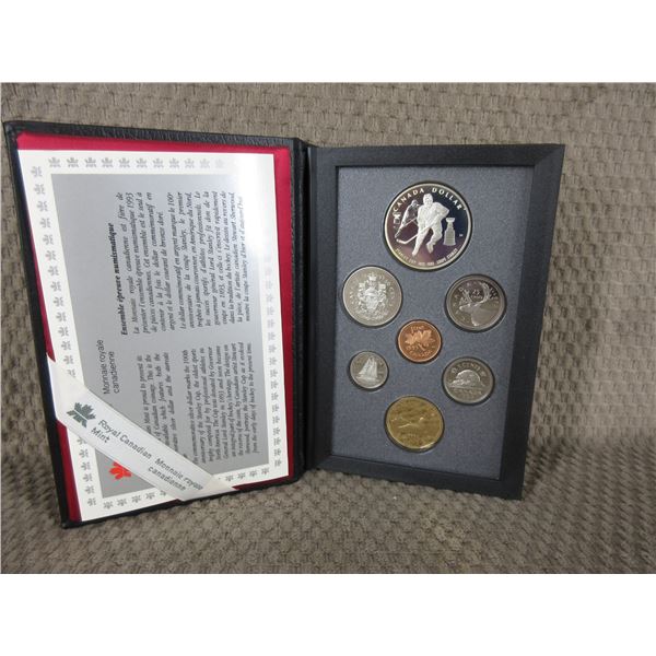 1993 Canada Double Dollar 7-Coin Proof Set in Case