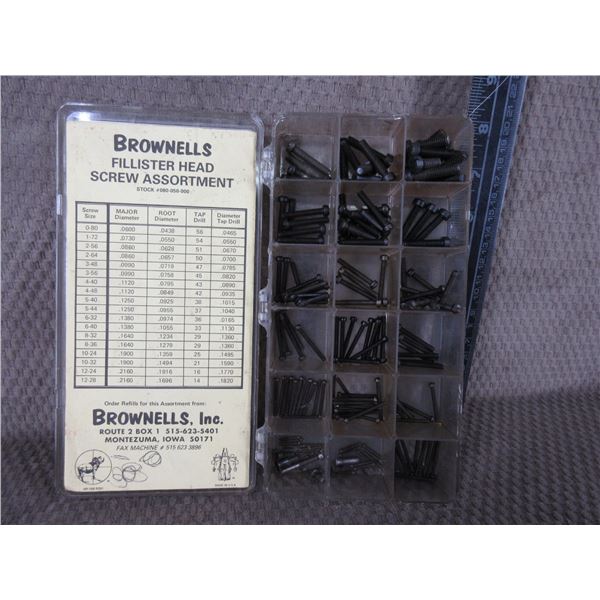 Brownells Fillister Head Screw Assortment