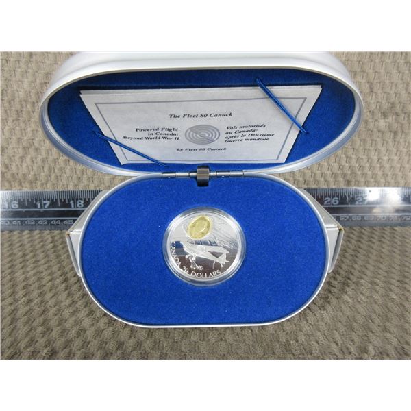 The Fleet 80 Canuck Silver 20 Dollar Coin 1995