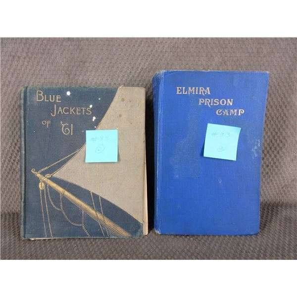 2 Vintage books about American Cival War