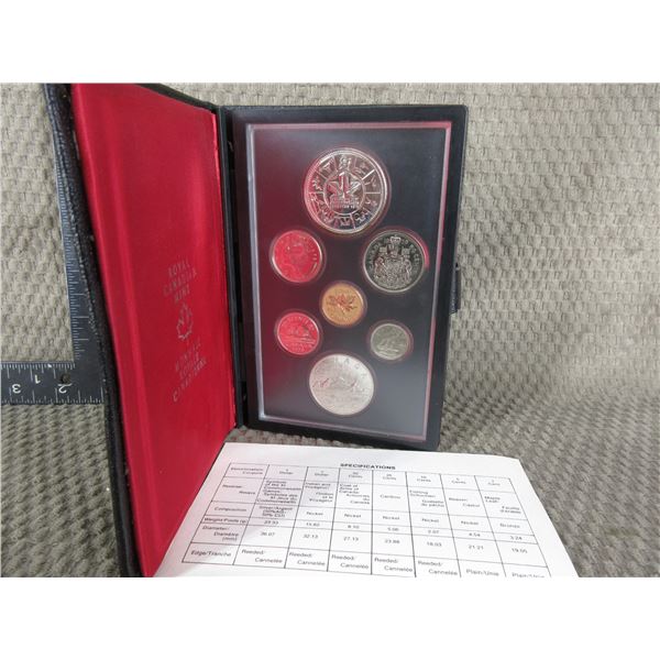 1978 Canada Double Dollar 7-Coin Proof Set in Case