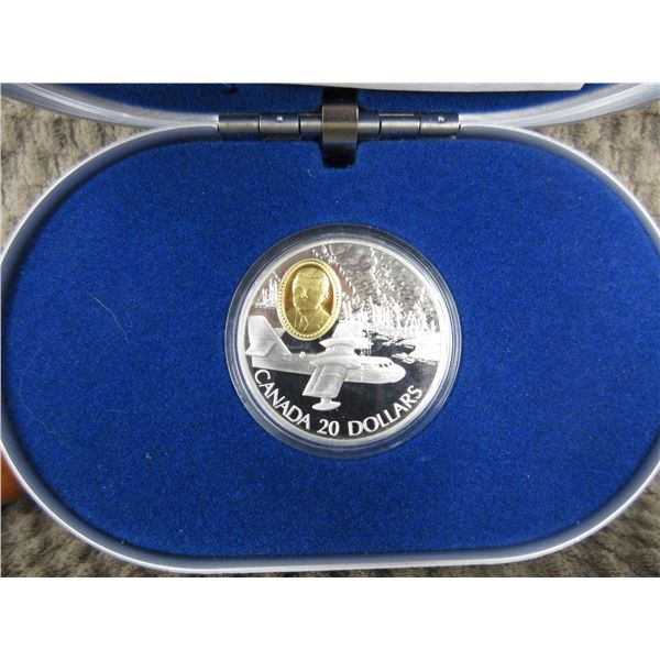 The Canadair CL-215 Silver 20 Dollar Coin 1998