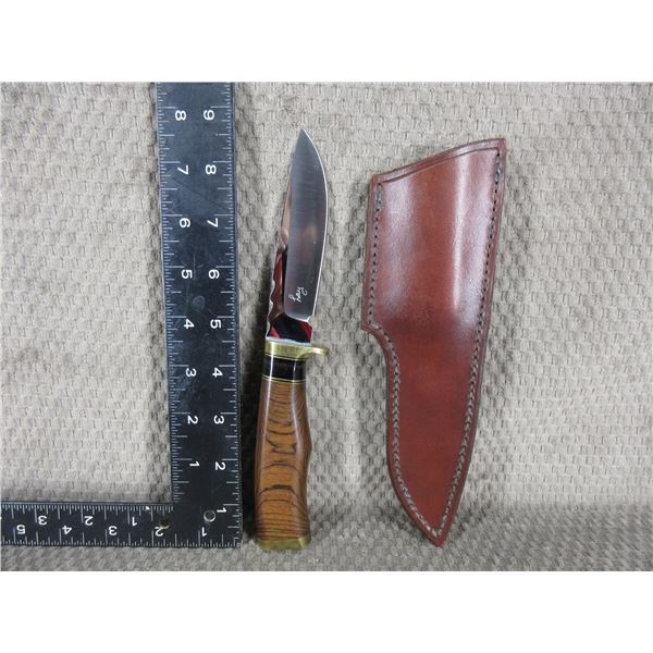 Lay Knife made by Bob Lay of British Columbia with Sheath