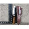 Image 2 : Lay Knife made by Bob Lay of British Columbia with Sheath