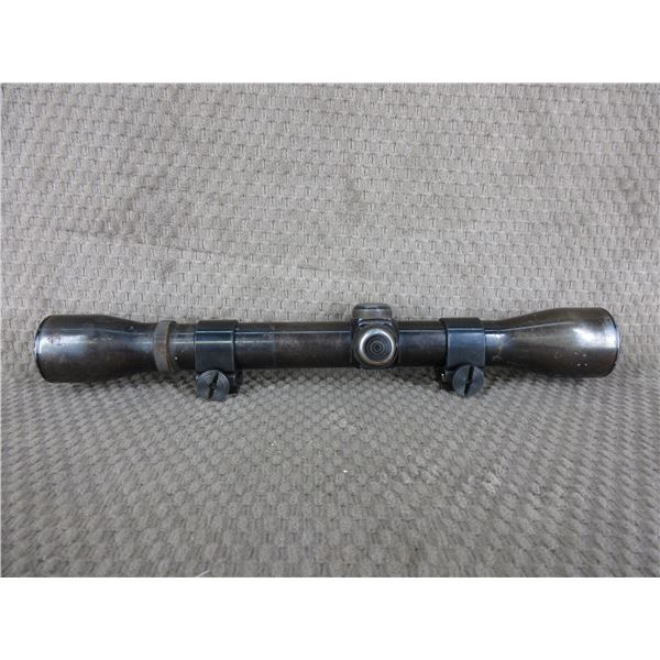 Weaver K4 60B Scope with Weaver Rings