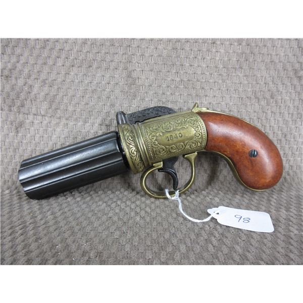 Non-Working Replica of 1840 Pepper Box