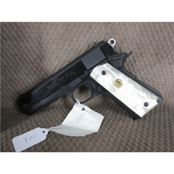 Restricted - Colt MK IV  Series 80 in Super 38 Auto