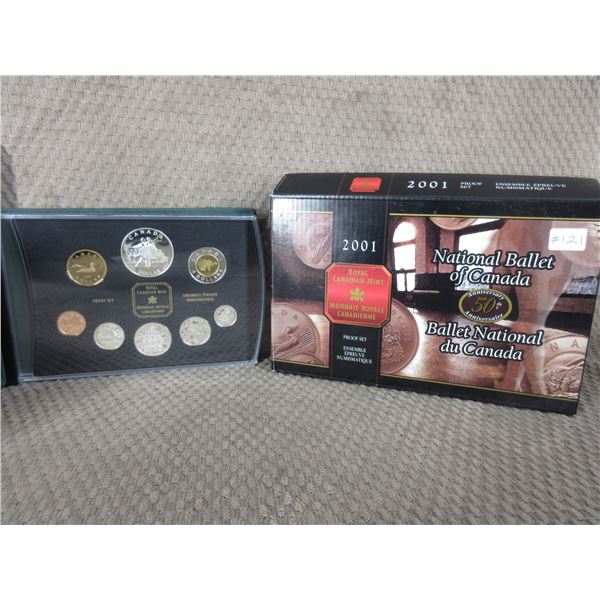 1998 - 8 Coin Proof Set with National Ballet Coin