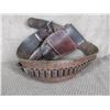 Image 2 : Vintage 44 or 45 Caliber Leather Holster with Belt