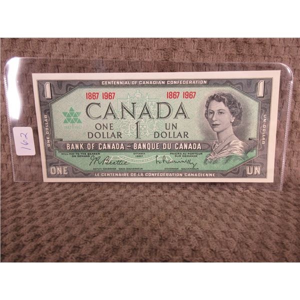1867 1967 Canadian Centenial Dollar
