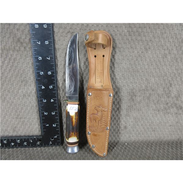 Baron Solingen Germany Knife with Sheath - Used