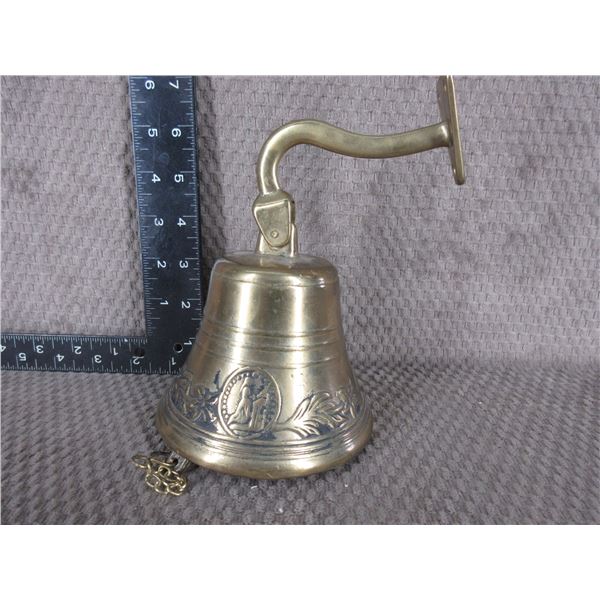 Brass Bell Wall Mount
