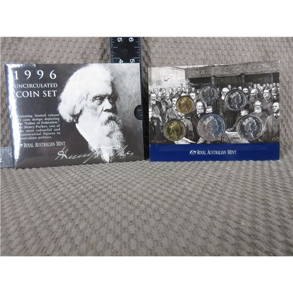 1996 Royal Australian Mint Uncirculated Coin Set