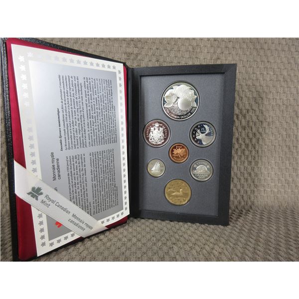 1996 Canada Double Dollar 7-Coin Proof Set in Case