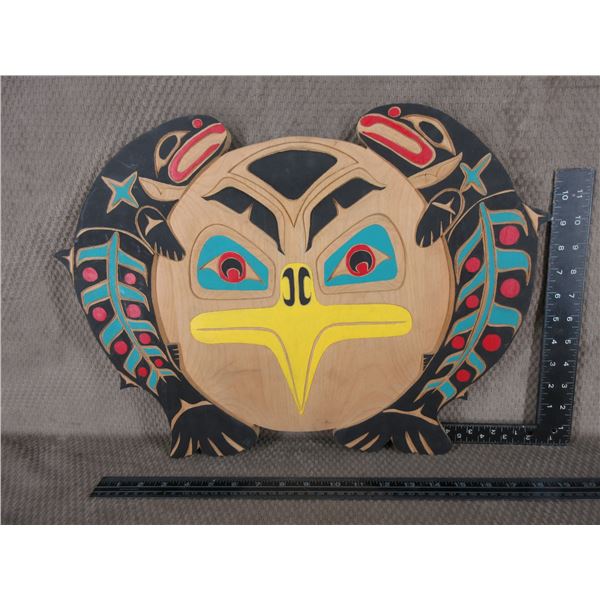 Indigenous Plaque by Vince Silver