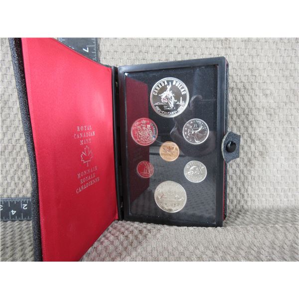 1975 Canada Double Dollar 7-Coin Proof Set in Case