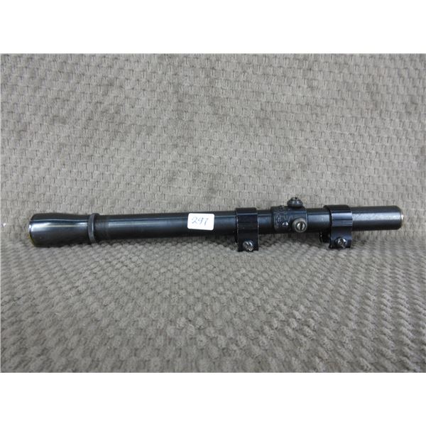 Weaver Model J 2.5 Scope & Rings