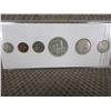 Image 2 : 1958 Uncirculated Canadian 6 Coin Set
