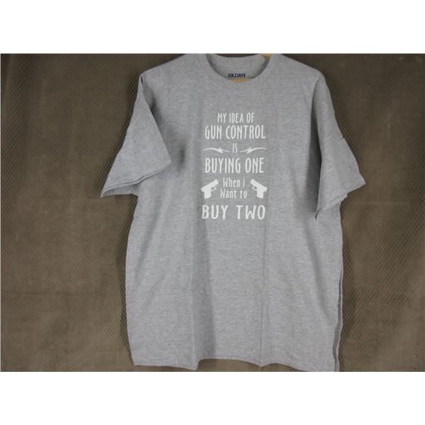 NEW - T-Shirt in XL - My Idea of Gun Control