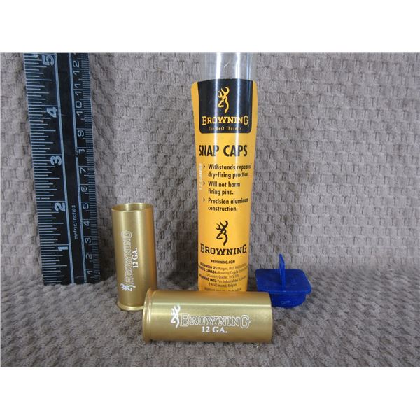 Set of 2 Browning Snap Caps 12 Gauge
