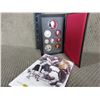 Image 2 : 1997 - 8 Coin Proof Set with Canada-USSR Hockey Coin