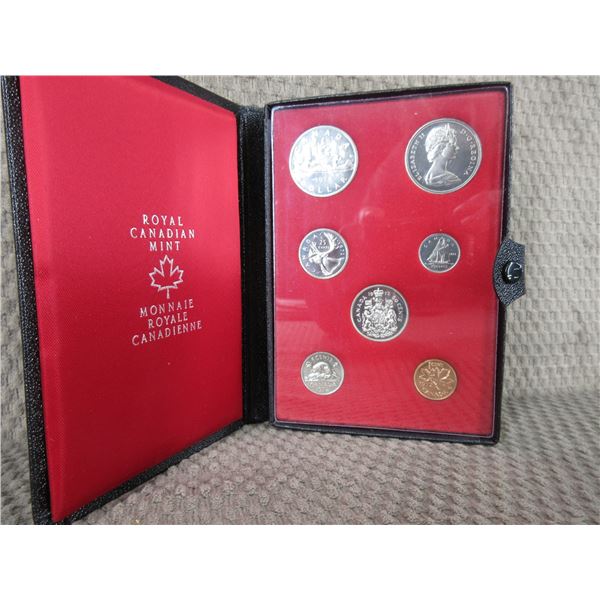 1972 Canada Double Dollar 7-Coin Proof Set in Case