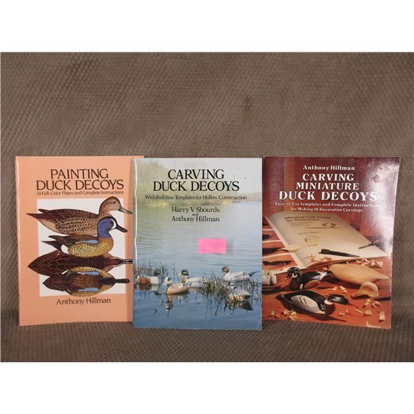 3 Books on Duck Decoys