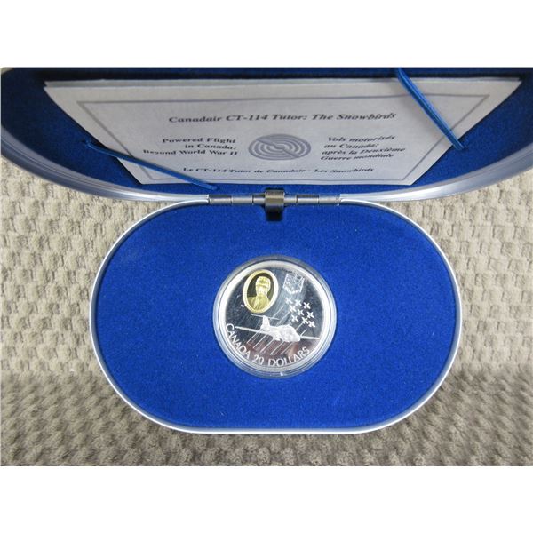 Canadair CT-114 Tutor 20 Dollar Coin