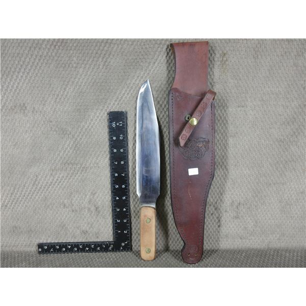 Hawkin St. Louis Throwing Knife with Sheath