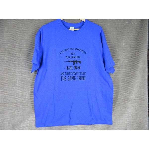 NEW - T-Shirt in XL - You Can't Buy Happiness