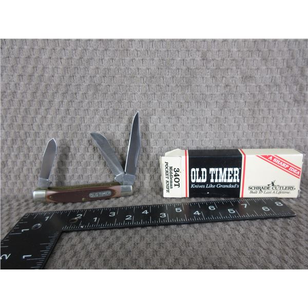Schrade Old Timer Jack Knife 340T - Appears Unused