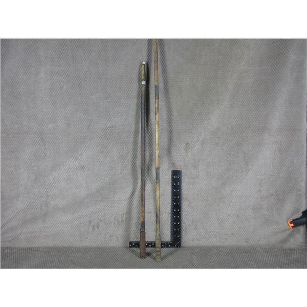 2 Vintage Wood Shotgun Cleaning Rods