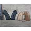 Image 1 : Unknown Black Grips and Unknown Broken Wood Grips