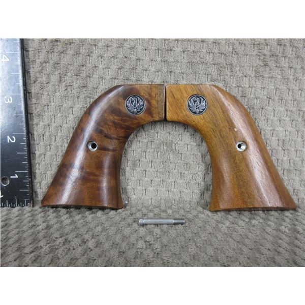 Ruger Wood Grips for Unknown Revolver