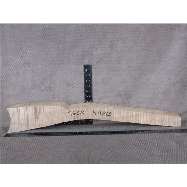 Tiger Wood Maple Stock Blank